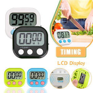 【COD】Kitchen Timer Magnetic LCD Digital Countdown Stopwatch with Stand Practical Cooking Baking Sports Alarm Clock Reminder Tools
