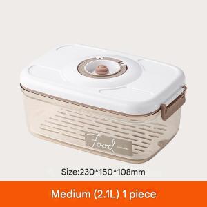Vacuum Food Storage Container With Lid Automatic / Manual Pump Fresh-Keeping Box Sealed Jar