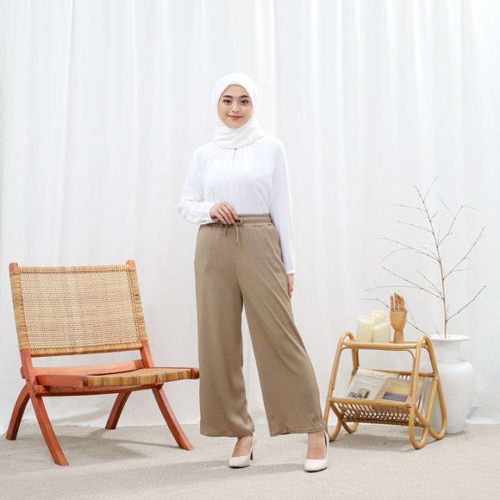 MAEDA.ID%20Celana%20Kulot%20Condru%20Wanita%20Terlaris%20/%20Celana%20Kulot%20Wanita%20Dewasa%20Serut%20JUMBO%20-%20Image%202