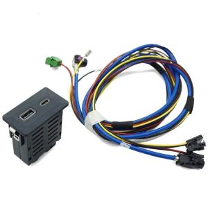 Vehicle Automotive system Cable Type C Wired Connection ABS Material Quick Installation Safe Driving