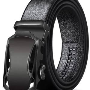 Men Belt Metal Luxury nd Automatic Buckle Leather High Quality Belts for Men Business Work Casual Strap ZDP001A