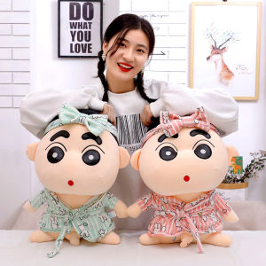Crayon ShinChan Doll Stuffed Toy Cartoon Cute Bathrobe Shinchan Child Girl Christmas birthday gift