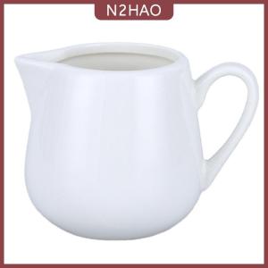 N2HAO 50 100 160 220ml gốm sứ gia vị Jar Kem container cốc Bộ đồ ăn trắng dụng cụ nhà bếp đường & Kem & Sữa chậu bình