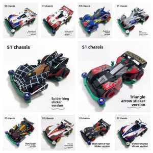 2026 Japanese Anime Bakusou Kyuudai Lets&Go4WD Racing Track Race Sabre Black Battle Ray Stinger Model Toy