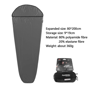 Naturehike Sleeping Bag Liner Ultralight Elastic Sleeping Bag Liner Travel Hotel Sheet Outdoor Hiking Camping Sleeping Bag Liner