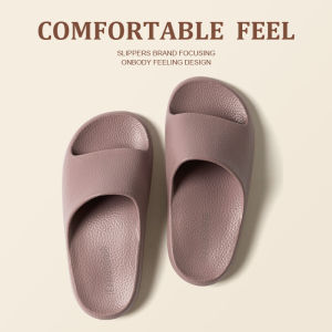 High-End Silent Slippers For Women Suitable For Spring And Summer Indoor Bathroom Home Use Non-Slip Slippers
