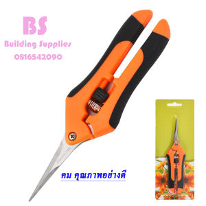 กรรไกรทริม ตัดกิ่งไม้ ปลายตรง ไทเทเนี่ยม กรรไกร ทริม ดอก ตัดกิ่ง Straight Blade