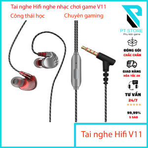 Tai nghe HiFi Gaming và Nghe Nhạc V11: Trải Nghiệm Âm Thanh Chất Lượng Cao