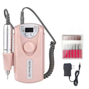 COD เครื่องเจียรเล็บ30000RPMเครื่องเจียรเล็บไฟฟ้าตะไบไฟฟ้าอุปกรณ์ทำเล็บมืออาชีพแบบพกพาเครื่องเจียรเล็บชาร์จใหม่ได้