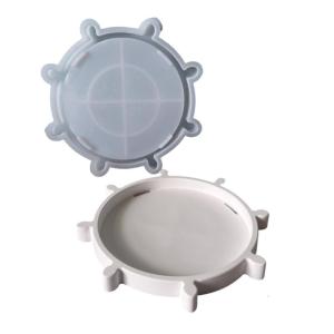 Sailing Helm Shape Resin Tray Moulds for Epoxy Resin Jewelry Tray Holder Rudder Shape Resin Plate SIlicone Moulds