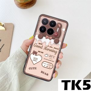 Ốp lưng cho Xiaomi 17T / 17T PRO in hình Gấu nâu - hồng Gấu Be@rick cực CUTE DỄ THƯƠNG