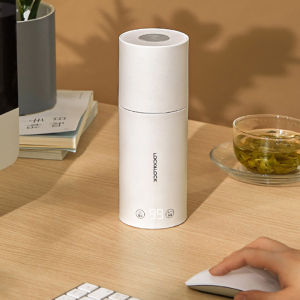 Lock & Lock Electric Heating Cup EJC715WHT Heating Mug 350ml Portable Electric Kettle and Insulated Mug