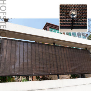 0.9X3/5/10/15m Privacy Screen Fence Mesh Windscreen for Backyard Deck Patio Balcony Pool Porch Railing