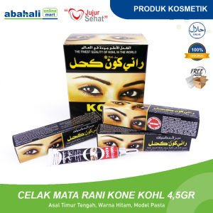 Paket 1 Box (12pcs) Eyeliner Celak Sipat Mata Herbal Rani Kone Kohl Aman Untuk Laki Perempuan Sensasi Mint Menyehatkan