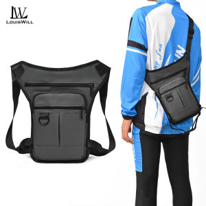 LouisWill  Cycling Bag Sports Waist Pack Multi Functional Shoulder Bag Lightweight Seamless  BagMens And Womens Outdoor  Waist Pack Belt Bag