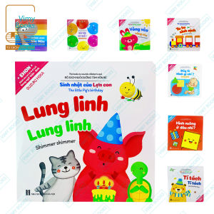 Sách - Bộ 10 Quyển Ehon Truyện Tranh Kỹ Năng Giao Tiếp Cùng Con Khôn Lớn - Song Ngữ Anh Việt ( Có File Âm Thanh )