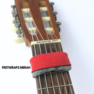 Gitar Fret wrap wraps fretwrap peredam senar gitar bass dummper
