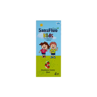 SansFluo Natural Kids Toothpaste 50ml Oral Care for 4+ years old