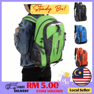 With Video 🇲🇾 40L Waterproof Travel Bag Rucksack Outdoor Camping Hiking Bicycle Sport Backpacks