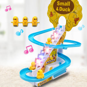 Đồ chơi vịt vàng leo cầu thang cực dễ thương mới nhất 2022