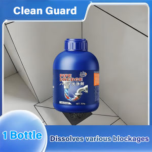 Drain Cleaner Powder – Clogged Pipe Remover & Dissolver for Kitchen Sink & Bathroom Drain