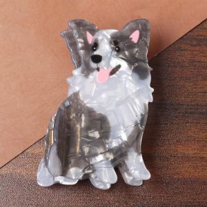 LIGHTER พีวีซี ที่หนีบผมแมว ลูกสุนัข สัตว์เลี้ยง คลิปฉลามสัตว์ น่ารัก แบบเกาหลี คลิปผมสุนัข สาว