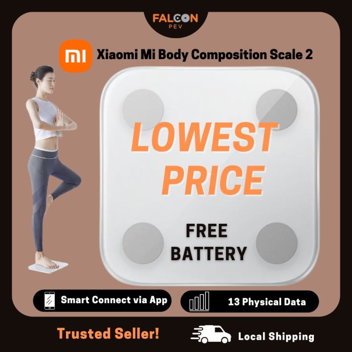 1 Year Warranty Xiaomi 2023 Version Mi Body Composition Scale 2 1-year-warranty-xiaomi-2023-version-mi-body-composition-scale-2
