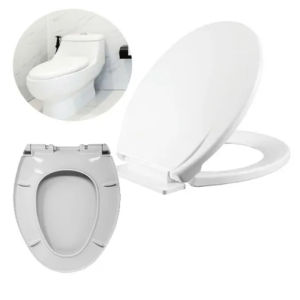 Universal Toilet Seat Cover Thickened Slow Fall Silent Round Head Toilet Seat Cover