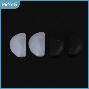 PkYeG 1 Cặp Kính mỏng Miếng đệm mũi dính Silicone Miếng đệm mũi chống trượt rõ ràng nosepads