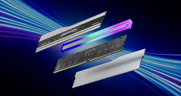 KingSpec One Boom RAM DDR5 RGB 6000MHZ Desktop Memory 32GB (16GB*2