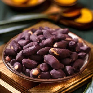 即食烤紫衣花生黑皮花生零食独立包装 Instant Roasted Purple Peanuts Black Skin Peanut Snacks Individually Packaged