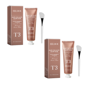 100g มาส์กลอกหน้าคอลลาเจนลดริ้วรอย คอลลาเจน มาส์กทำความสะอาดผิวหน้าสูตรเพิ่มความชุ่มชื้นและเติมน้ำให้ผิว