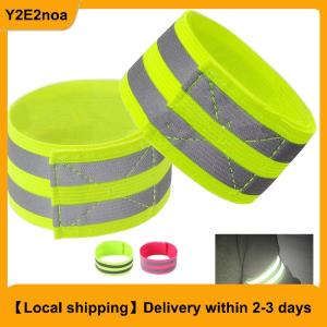 【Local shipping】 Reflective Bands Arm Belt LED Reflective Light Arm Armband Strap for