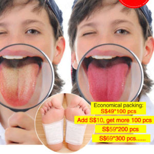 Korean Bamboo Vinegar Foot Patches with Mugwort - Get a Free Cloth