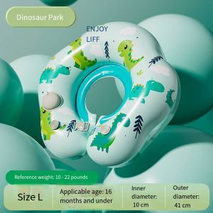 Orzbow sơ sinh dày Inflatable Phao đeo cổ cho bé Báo Chí loại phao tròn bơm hơi