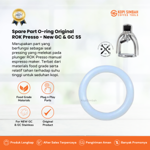 Spare Part O-Ring ROK Presso New GC Version Original Sparepart Karet Oring Silicone Rokpresso