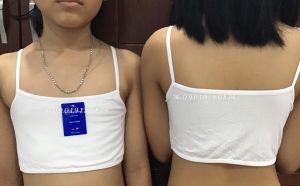 3 Aó lót trơn không mút 2 Lớp cotton 20kg đến 70kg chính hãng hàng Việt Nam ALN nội y MarketOnline68