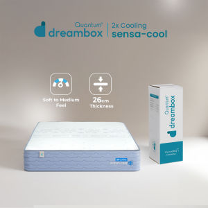 Kasur Dingin Dreambox SensaCool / 2X Cooler / Greentea Latex / Pocket GT Latex