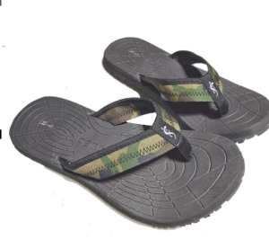 Outdoor slippers SANTH032 army camouflage strap with black slipsole (Available Sizes  5 6 7 8 9 10 11 12)
