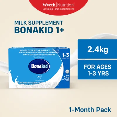 BONAKID 1+ Stage Three Milk Supplement Powder for Children 1 to 3 Years Old 2.4kg