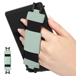 MoKo Soft Hand Strap for 6-8" Kindle eReaders Fire Tablet Kindle/Kobo/Voyaga/Lenovo/Sony Kindle E-Book Tablet Handle Grip  High-Elasticity Versatile Hand Strap Lightweight Finger Grip Holder