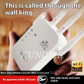 KUNOISE ตัวขยายช่วงเครื่องเร่งสัญญาณไวไฟอันทรงพลังสำหรับบ้านและสำนักงาน. 