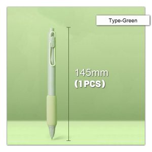4Pcs Pulpen Gel Matcha Lucu Mekanik 0.5Mm Pen Pena Gel Ballpoint Mekanik