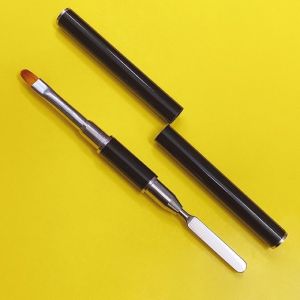 [HCM]Cọ đắp gel gôm 2 đầu-cọ đắp gel gôm chuyên dụng cho dân làm móng