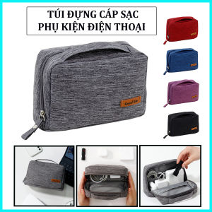 Túi Đựng Phụ Kiện Điện Thoại Cáp Sạc Tai Nghe Phụ Kiện Công Nghệ Đa Năng Đựng Đồ Dùng Cá Nhân