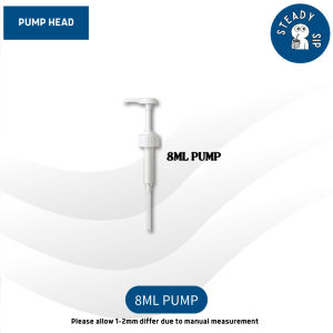 Steady Sip Syrup Pump Bottle 1Litre Syrup Dispenser Sugar Press Bottle Puree Pump Monin Pump Botol Syrup Puree Dispenser Bottle Pump