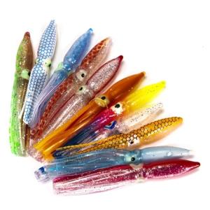 20 chiếc váy bạch tuộc lớn mồi nhử trolling bạch tuộc váy mực Mồi Câu Cá Mồi Câu Cá mềm phụ kiện câu cá