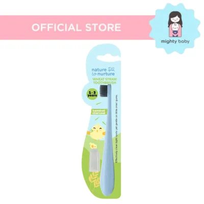 Nature to Nurture Wheat Straw Bamboo Charcoal Toothbrush (1-3 years old)