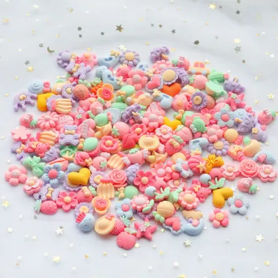 ตุ๊กตาเรซิ่น การ์ตูน 3D อุปกรณ์DIY ชุด 100ชิ้น