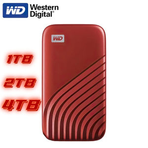 Western Digital WD 1TB / 2TB / 4TB NVMe Solid State Drive 500GB My Passport SSD Type-C USB3.2 Hard Drive Encryption